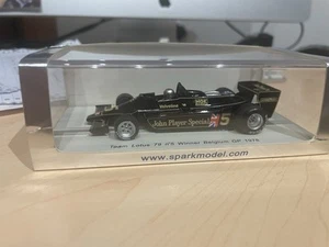 Spark 1/43 scale Team Lotus 79 Winner Belgian GP 1978 - Mario Andretti - Picture 1 of 8