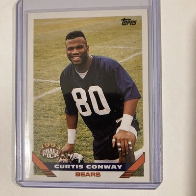 1993 Topps - #12 Curtis Conway (RC) - Image 1 of 2