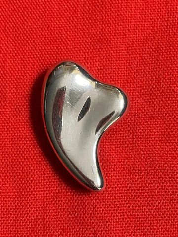 Tiffany & Co Elsa PerettiFull Heart Sterling Silver Money Clip Cover