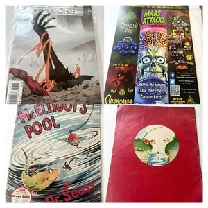 Lot of 3 Books-TEEN TITANS|OH THE HORROR| McELLIGOT'S POOL - Picture 1 of 5