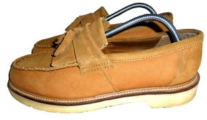 DR MARTENS "ADRIAN" HERREN HELLBRAUN LEDER SLIPPER QUASTE SCHUH GRÖßE UK 10 EU 45 SEHR GUTER ZUSTAND - Bild 1 von 15