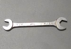 Mac Tools, DR1214, 3/8" x 7/16" Wrench, Offset, 4.3" Long, Open-End. - Picture 1 of 10