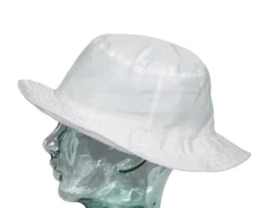 INTERNATIONAL HEADWEAR Showerproof Hat Ladies White Lightweight Medium 57-58 cm - Picture 1 of 2