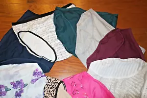 M MIX LOT 5 VS COTTON ❤️ VICTORIA'S SECRET ❤️ LOGO HIGH HI LEG BRIEF PANTIES NWT - Picture 1 of 4