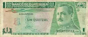 Guatemala Guatemala 1 Quetzal 1995 (Serie B) gebraucht - Bild 1 von 2