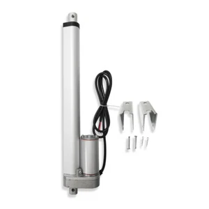 Heavy Duty Linear Actuator 10 Inch Stroke 225lb Max Lift 12V DC w/ Brackets - Picture 1 of 11
