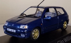 1993 Renault Clio Williams Phase 1 Azul Metalizado 1:43 Norev 517521 - Imagen 1 de 8