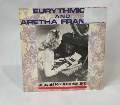 Eurythmics & Aretha Franklin - Sisters Sind Doin' It - Musik Vinyl Record - Bild 1 von 4