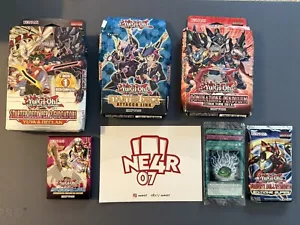 Yu Gi Oh Lotto 4 structure deck starter mazzo In Italiano Yugioh Semi Vintage - Photo 1 sur 9