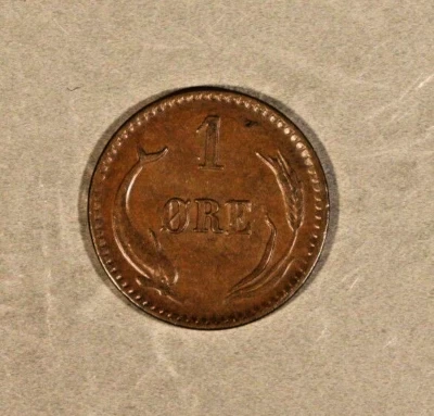 1879 CS Denmark Ore Extra Nice Details    - Image 1 of 2