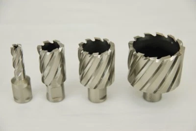 Broca cortadora anular marca Bluerock TODOS LOS TAMAÑOS 1" profundidad con pasador de centrado HSS Foto 1 de 4