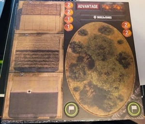 Set of Terrain and Tokens for World of Tanks Miniature Game by GF9 WOT 2D - Picture 1 of 4