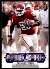 Upper Deck 2011 World of Sports Adrian Peterson #89