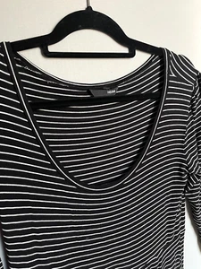 H&M Kleid blau-weiß gestreift Gr. 40 - Bild 1 von 2