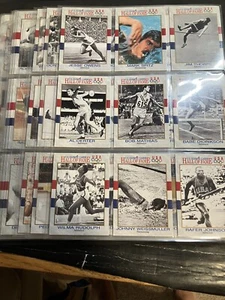 1991 Impel U.S. Olympic Hall of Fame - Complete Set of 90 - NM-MINT, IN PAGES - Picture 1 of 8