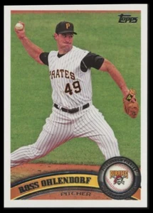 2011 Topps #616 Ross Ohlendorf Pittsburgh Pirates - Picture 1 of 1