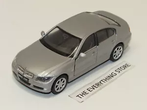 WELLY BMW 330i SILVER METALLIC 4.75" LONG FREE SHIP - Picture 1 of 4