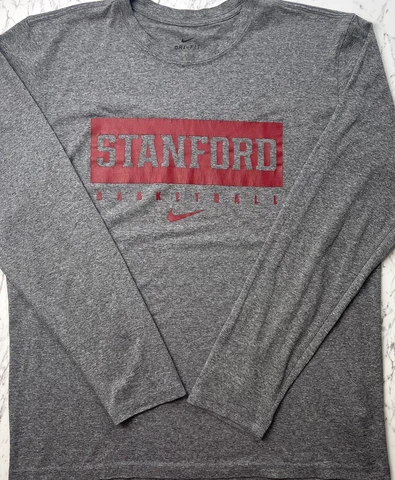 Nike Stanford Cardinal Long Sleeve Dri-Fit Shirt Womens Large Team Issued Cover