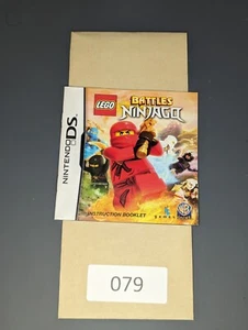 LEGO Battles Ninjago Nintendo DS NDS **MANUAL ONLY** - Bild 1 von 1