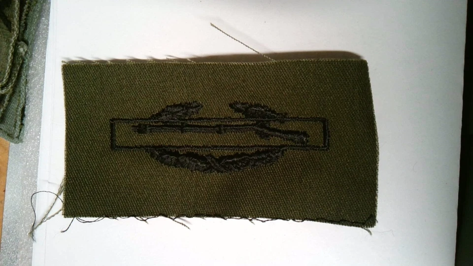 MILITARY PATCH SEW ON US ARMY SUBDUED COMBAT INFANTRY BADGE CIB NEW OLD STOCK - Image 1 of 1
