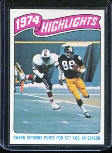 1975 Topps Football # 459 Lynn Swann Highlights (NM-MT) Near Mint to Mint - Picture 1 of 2