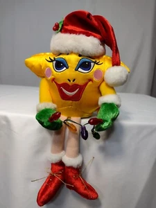 Vtg. Rare Holly Dolly Animated Plush Gemmy Original 2005 Sings Lights Up Moves - Picture 1 of 4