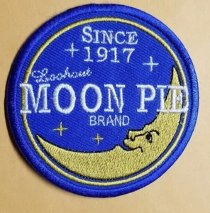 Gestickter Moon Pie Since 1917 Aufnäher ca. 3 Zoll - Bild 1 von 2