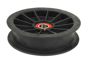 REPL FLAT IDLER PULLEY HUSTLER FASTRAK MOWER 784504 5-7/8" DIAMETER - Picture 1 of 1
