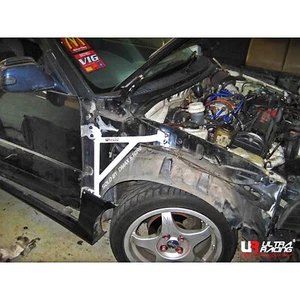 DAIHATSU DETOMASO CHARADE G200 1993~2000 ULTRA RACING 3 POINT FRONT FENDER BRACE - Picture 1 of 5