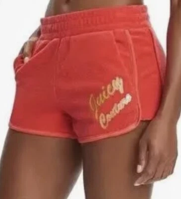 Juicy Couture Strawberry Fields Terry Shorts Women’s Shorts (L) $69 Tag - Image 1 of 4
