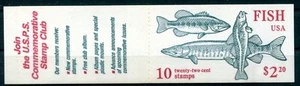 #USA (02193) Stati Uniti Pesci Libretto Nuovi Gomma Integra MNH** - Foto 1 di 2