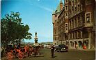 Horsedrawn Carriages at The Chateau Frontenac Quebec Canada Postcard PC6