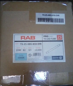 (25pack) T5-25-48G-850-DIR 4 FT. light bulbs - Picture 1 of 1