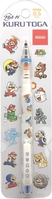 Super Mario Power Up KURUTOGA Mechanical Pencil 0.5mm Nintendo TOKYO - Image 1 of 2