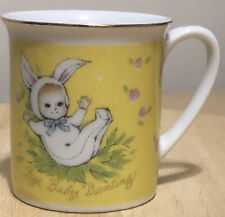 New ListingVintage Josef Originals Bye Baby Bunting Bunny Suit Porcelain Child Mug Cup