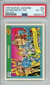 Marvel Universe #84 Guardianes de la Galaxia 1990 PSA 6 - Imagen 1 de 2