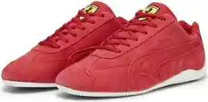 Scarpe da ginnastica da donna rosse PUMA SPEED CAT FERRARI in pelle EU 38-40,5 UK 5-7 - Foto 1 di 13