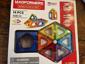 Magformers 14piece Basic Plus Set Magnetic Play New In Box - Picture 1 of 5