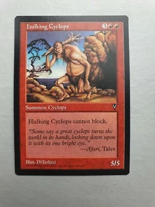 Hulking Cyclops, MTG Visions (1997), Uncommon Red Creature NM - Picture 1 of 2