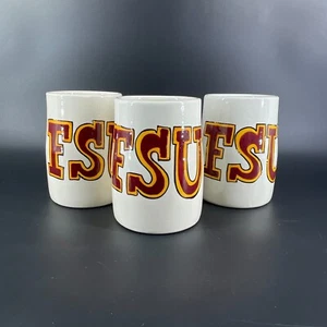 Lot 3 FSU Florida State University 160z Coffee Mugs Officially Licensed - Picture 1 of 7