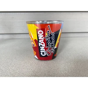 CINZANO Vermouth Vintage Glass Tumbler Barware Milano Italy NEW SEALED - Picture 1 of 6