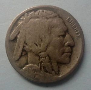 1923 S Buffalo Nickel Circulated US Coin #BN12 " Old Tuck" RARE DATE - Picture 1 of 2