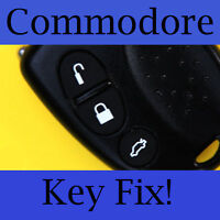 Holden Commodore Key Buttons VS VT VX VY VZ Yellow Set