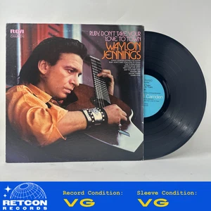 Waylon Jennings - Ruby, Don't Take Your Love To Town Vinyl LP Very Good (VG)/Ver - Picture 1 of 5