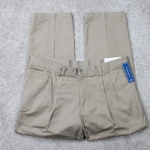 Pantalones Chinos Dockers Nuevos con Etiquetas Hombres 38x29 Beige Mejor Prensado Calce Clásico Firma Caqui - Imagen 1 de 16
