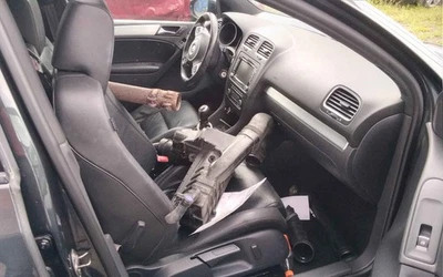 Used Right Door Mirror fits: 2012 Volkswagen Golf gti Power exc. City Htbk heate - Imagem 1 de 4