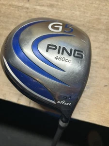 Ping G5 460cc Titanium Driver 9° TFC 100D Soft Regular Flex Graphite Shaft RH - Picture 1 of 7