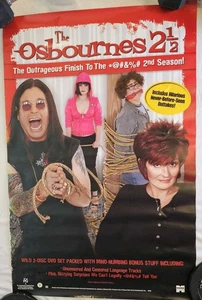 Póster de televisión The Osbournes 26x40 Ozzy Ozzurne Sharon Kelly Jack serie de televisión - Imagen 1 de 2