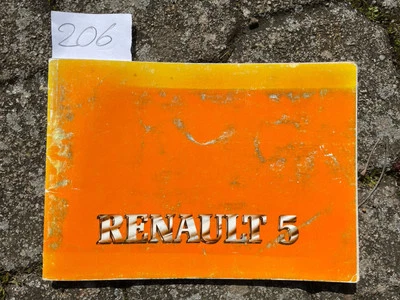 Libretto uso e manutenzione Renault 5 - 1981 - Originale - Immagine 1 di 4