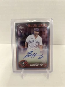 2024 Topps Chrome - Rookie Autographs Spencer Horwitz #RA-SH (AU, RC) - Picture 1 of 2